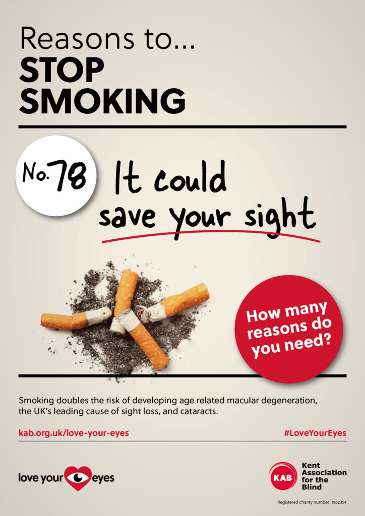 reasons to stop smoking number 78: it could save your sight